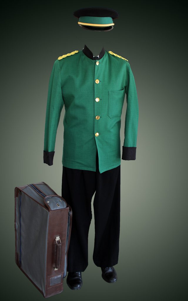 ChasseurPorteur tenue verte La compagnie du costume