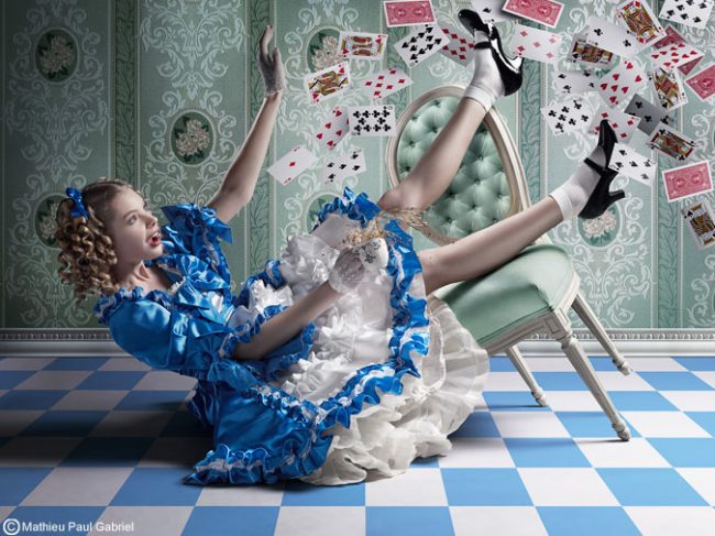 Alice à la renverse