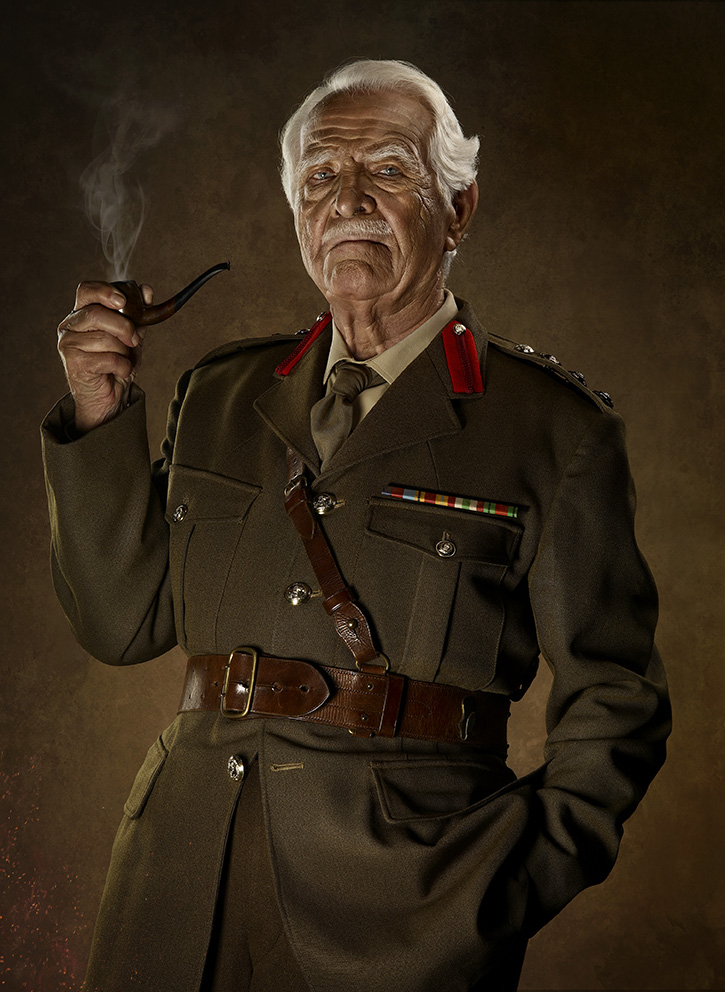 Le Colonel Moutarde, série Cluedo_credit Mathieu Paul Gabriel La compagnie du costume